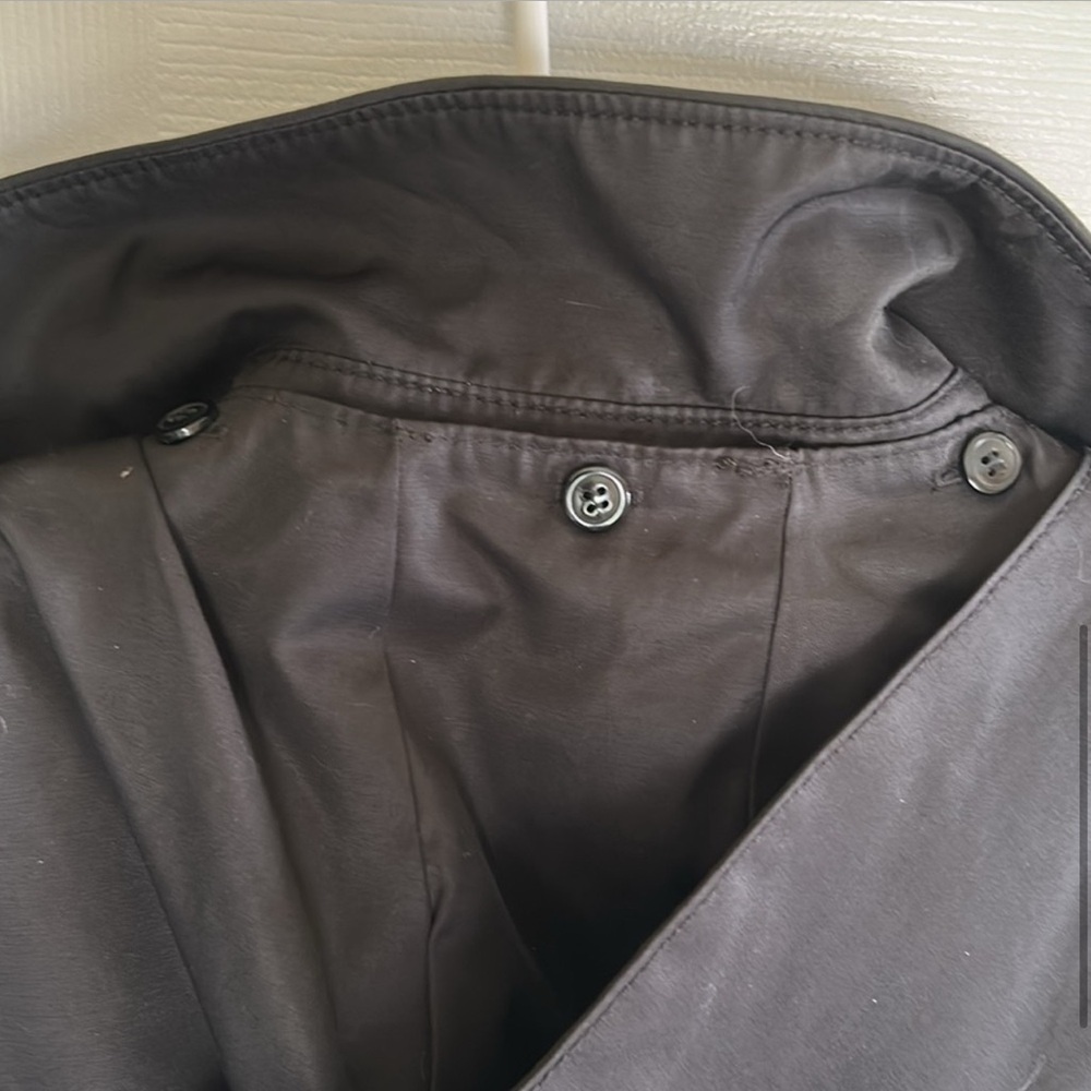 Jones New York Charcoal Trench Coat - Picture 4 of 7